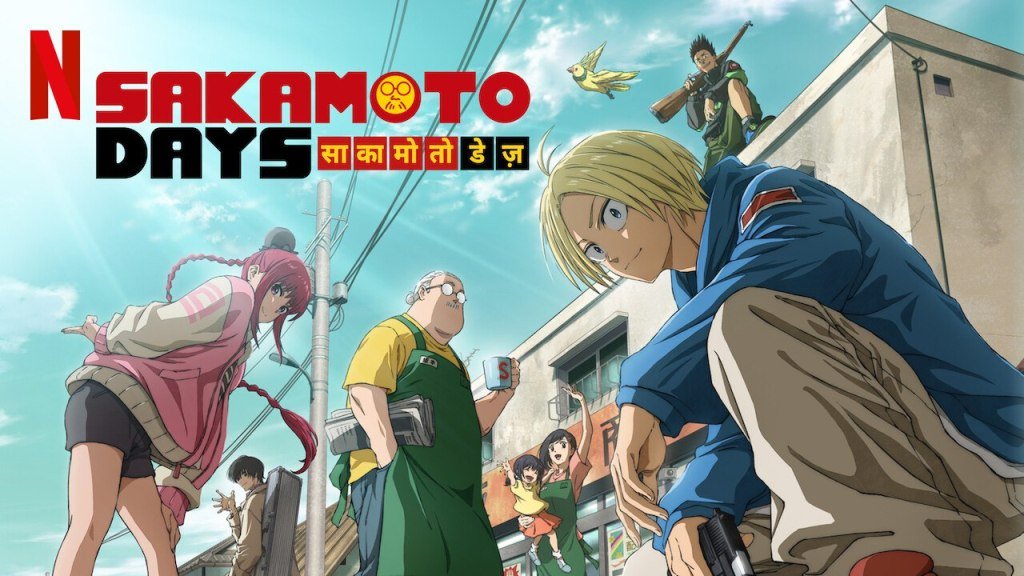SAKAMOTO DAYS (2025) Season 01 Dubbed by Netflix Multi Audio [Hindi-Eng-Jap] 480p, 720p & 1080p WEB-DL | ESub