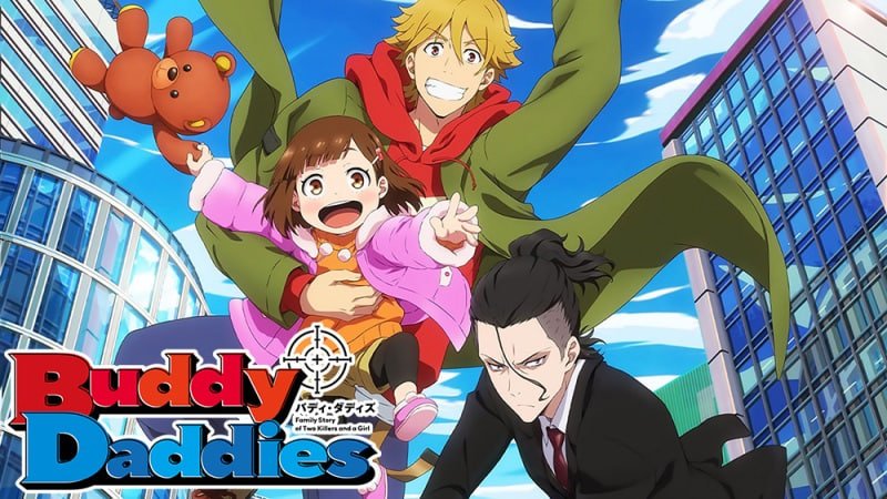 Buddy Daddies (2023) Season 01 Dubbed by Crunchyroll Multi Audio [Hindi-Eng-Jap] 480p, 720p & 1080p WEB-DL | ESub