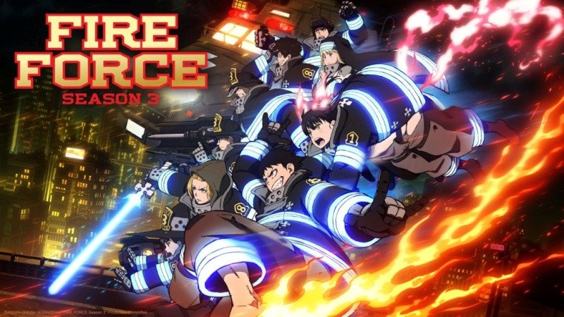 Fire Force (2025) Season 03 Dubbed by Crunchyroll Multi Audio [Hindi-Eng-Jap-Tamil-Telugu] 480p, 720p & 1080p WEB-DL | ESub