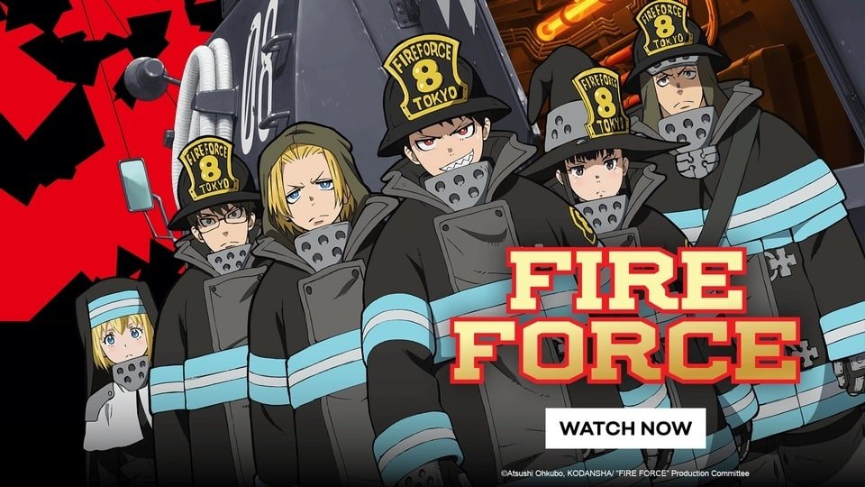 Fire Force (2019) Season 01 Dubbed by Crunchyroll Multi Audio [Hindi-Eng-Jap] 480p, 720p & 1080p BluRay | ESub
