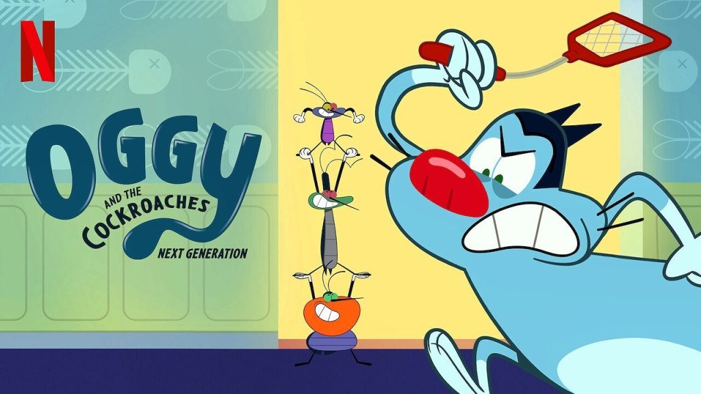 Oggy and the Cockroaches (2021) Season 08 Dubbed by Netflix Dual Audio [Hindi-Eng] 480p, 720p & 1080p WEB-DL | ESub