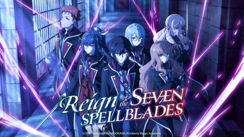 Reign of the Seven Spellblades (2023) Season 01 Dubbed by Crunchyroll Multi Audio [Hindi-Eng-Jap] 480p, 720p & 1080p WEB-DL | ESub