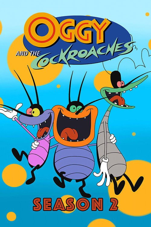 Oggy and the Cockroaches poster